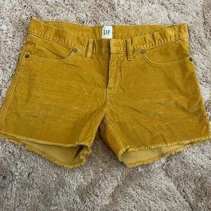 Gap corduroy shorts